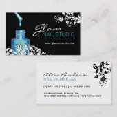ネイリストの名刺 名刺 (正面/裏面)