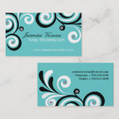 ネイリストの名刺 名刺 (正面/裏面)