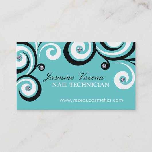 ネイリストの名刺 名刺 (正面)