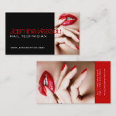 ネイリストの名刺 名刺 (正面/裏面)