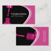 ネイリストの名刺 名刺 (正面/裏面)