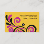 ネイリストの名刺 名刺 (裏面)