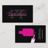 ネイリストの名刺 名刺 (正面/裏面)