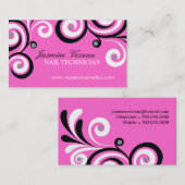 ネイリストの名刺 名刺 (正面/裏面)