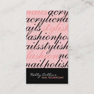 ネイリストの名刺 名刺