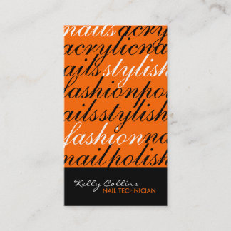 ネイリストの名刺 名刺