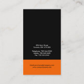 ネイリストの名刺 名刺 (裏面)