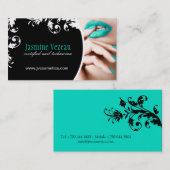 ネイリストの名刺 名刺 (正面/裏面)