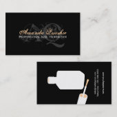 ネイリストの名刺 名刺 (正面/裏面)