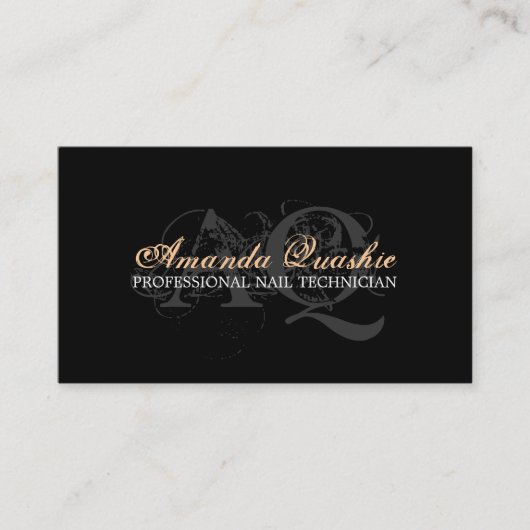 ネイリストの名刺 名刺 (正面)