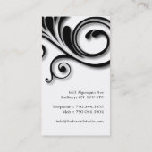 ネイリストの名刺 名刺 (裏面)