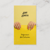 ネイリストカスタムQR名刺 名刺 (正面)