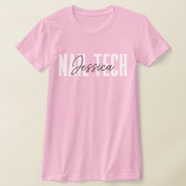 ネイリストギフト爪、 ネイル技術、美容学 Tシャツ