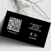 ネイリストシンプルミニマル名刺 名刺