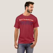 ネイリストテック用爪、 ネイルシャツ乾式Tシャツ Tシャツ (正面フル)