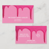 ネイリストポーランドドリップ名刺 名刺 (正面/裏面)