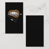 ネイリストレオパードマニクリスト 名刺 (正面/裏面)