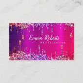 ネイリスト名刺 名刺 (正面)