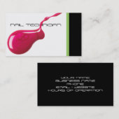 ネイリスト名刺 名刺 (正面/裏面)
