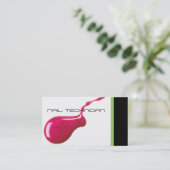 ネイリスト名刺 名刺 (スタンド正面)