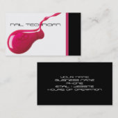 ネイリスト名刺 名刺 (正面/裏面)