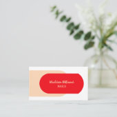 ネイリスト名刺 名刺 (スタンド正面)