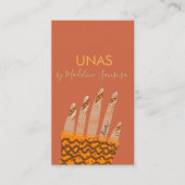 ネイリスト手引き名刺 名刺 (正面)