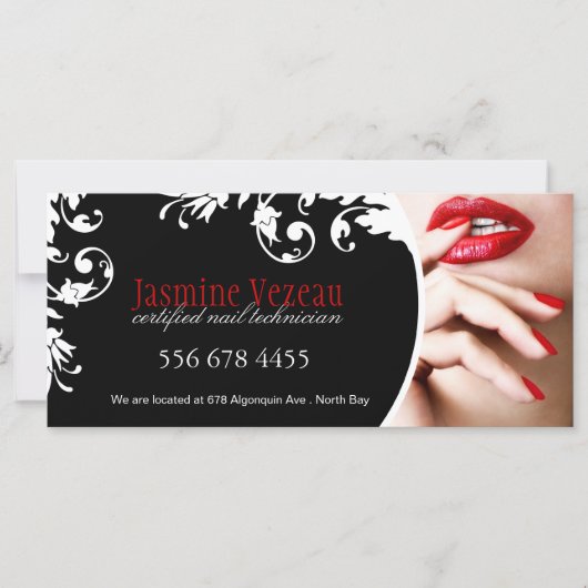 ネイリスト贈与証 (正面)