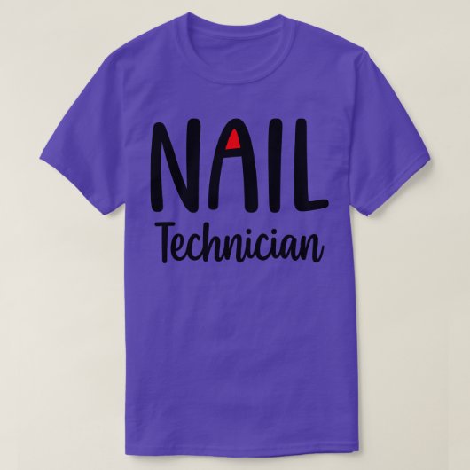 ネイリスト1 Tシャツ (デザイン正面)