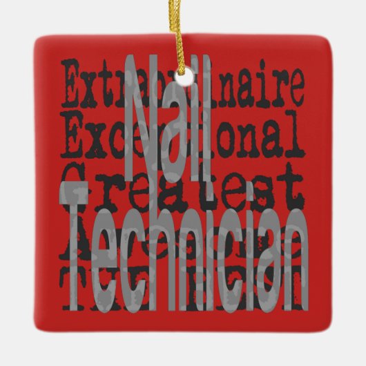 ネイリスト セラミックオーナメント (正面)