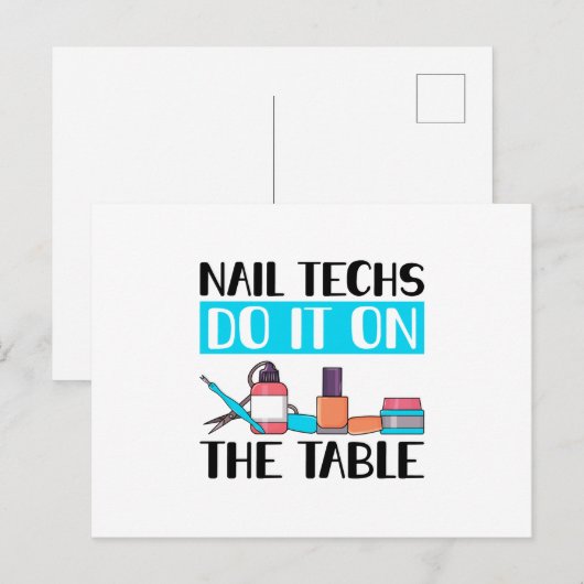 ネイリスト ポストカード (正面/裏面)