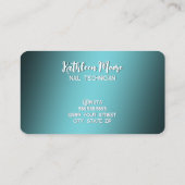 ネイリスト 名刺 (裏面)