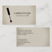 ネイリスト 名刺 (正面/裏面)