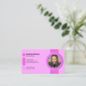 ネイリスト 名刺 (スタンド正面)