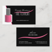 ネイリスト 名刺 (正面/裏面)