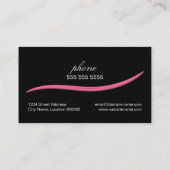 ネイリスト 名刺 (裏面)