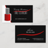 ネイリスト 名刺 (正面/裏面)