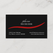 ネイリスト 名刺 (裏面)