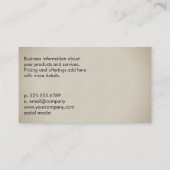  ネイリスト | 水彩爪、 ネイルポーランドボトル 名刺 (裏面)