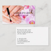  ネイリスト | Manicated Hands 名刺 (正面/裏面)