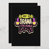 ネイルします 招待状 (正面/裏面)