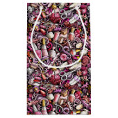 ネイルのスタジオパターン スモールペーパーバッグ (裏面)