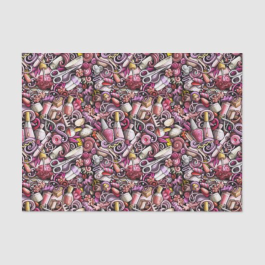 ネイルのスタジオパターン 薄葉紙 (正面)