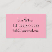 ネイルのマスター 名刺 (裏面)