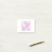 ネイルの単語の芸術 ポストイット (デスク上)