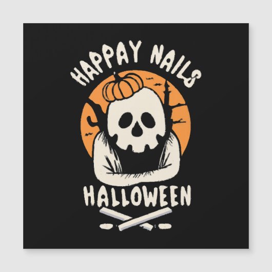 ネイルをハロウィン仕様に  (正面)
