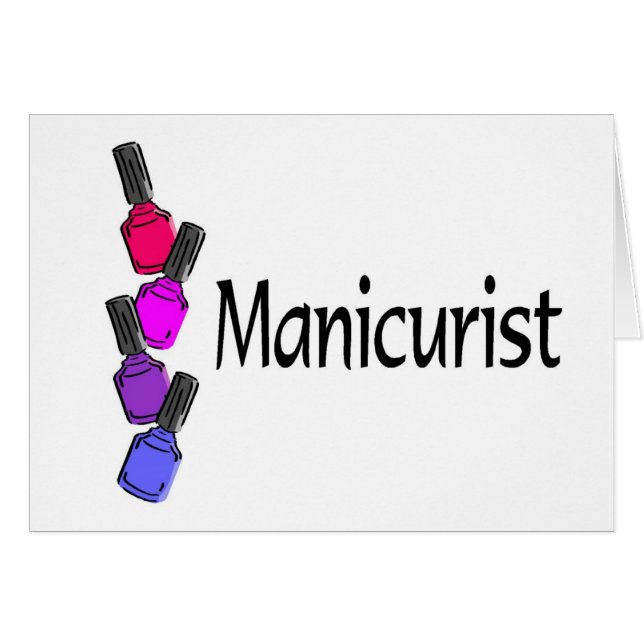 ネイルアーチストのポーランド語 (正面横)