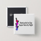 ネイルアーチストの英雄 缶バッジ (正面&裏面)