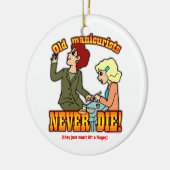 ネイルアーチスト セラミックオーナメント (左)