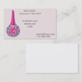 ネイルアーチスト、ネイルアーティスト、フリーネイリスト 名刺 (正面/裏面)